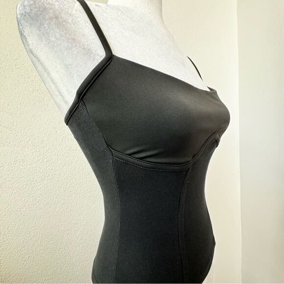 Commense Square Neck Corset Black Pull On Tank SZ S NWT - Picture 8 of 15